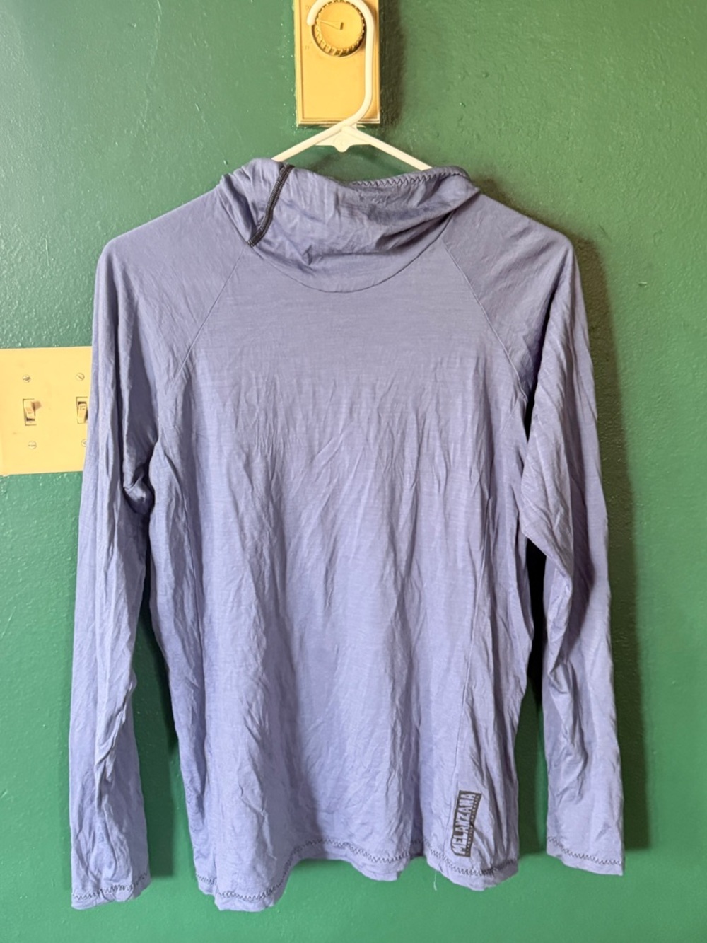 Marino wool melanzana